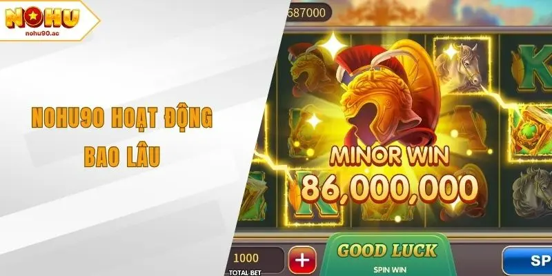 NOHU90 Hoạt Động Bao Lâu Trong Hành Trình Phát Triển